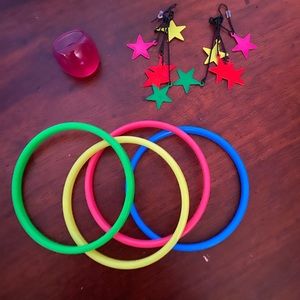 80’s themed jewelry